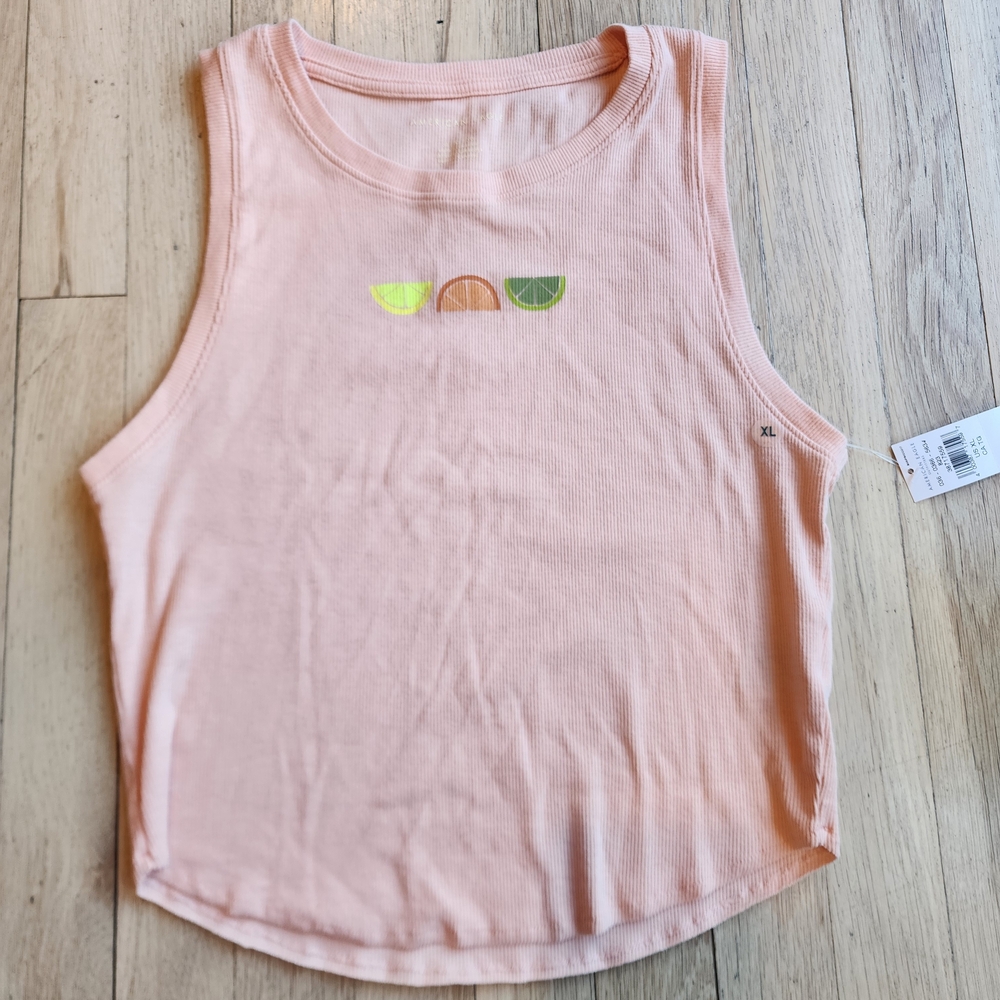 American Eagle Outfitters Peach Tank Top